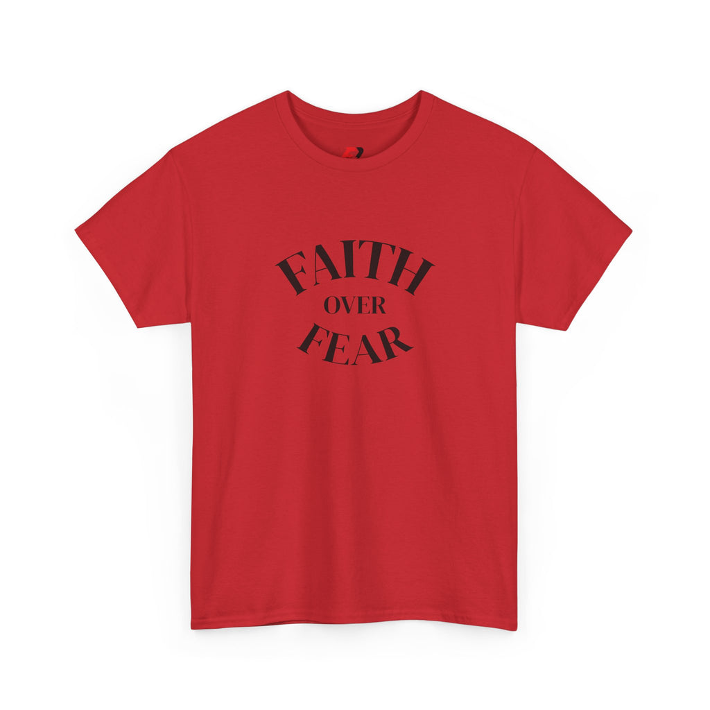Faith Over Fear T‑Shirt – Inspirational Christian Graphic Tee
