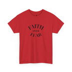 Faith Over Fear T‑Shirt – Inspirational Christian Graphic Tee