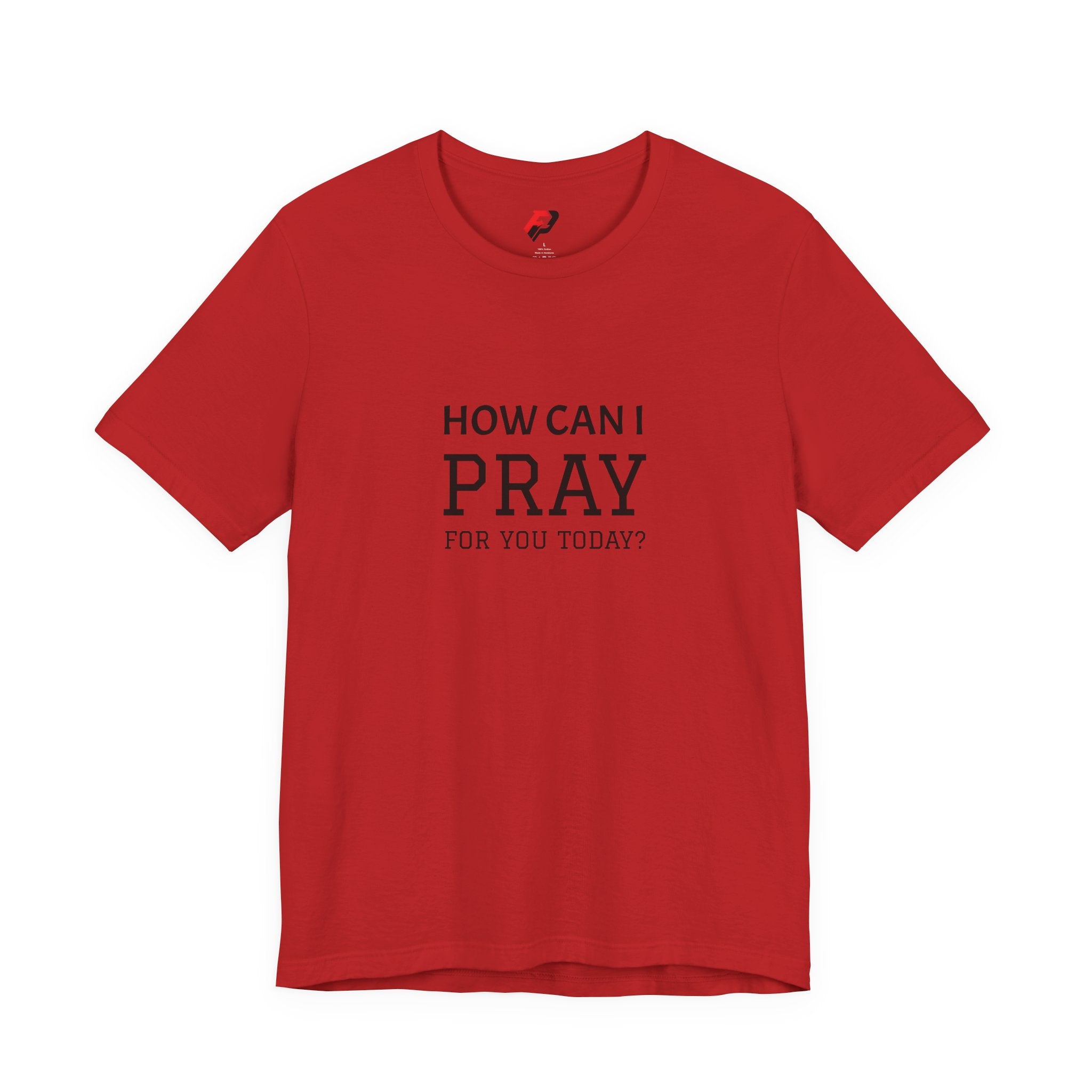 How Can I Pray Tee — Christian Faith Graphic T-Shirt
