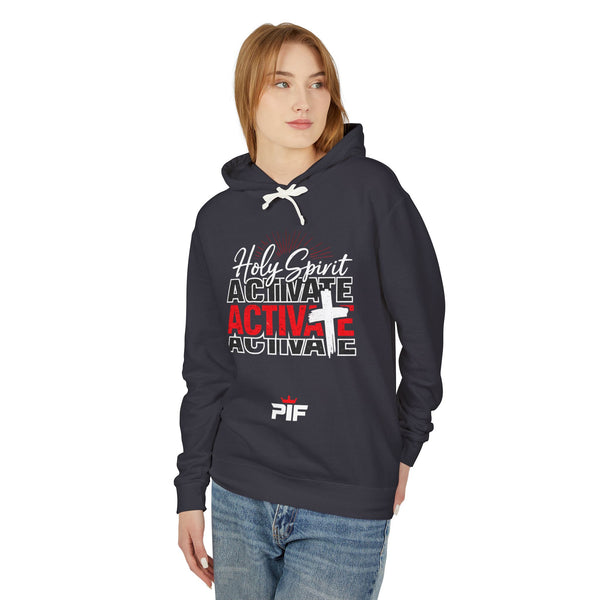Activate Hoodie — Motivational Graphic Lightweight Hoodie