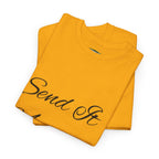 "Send it Academy" T‑Shirt — Script Logo Tee