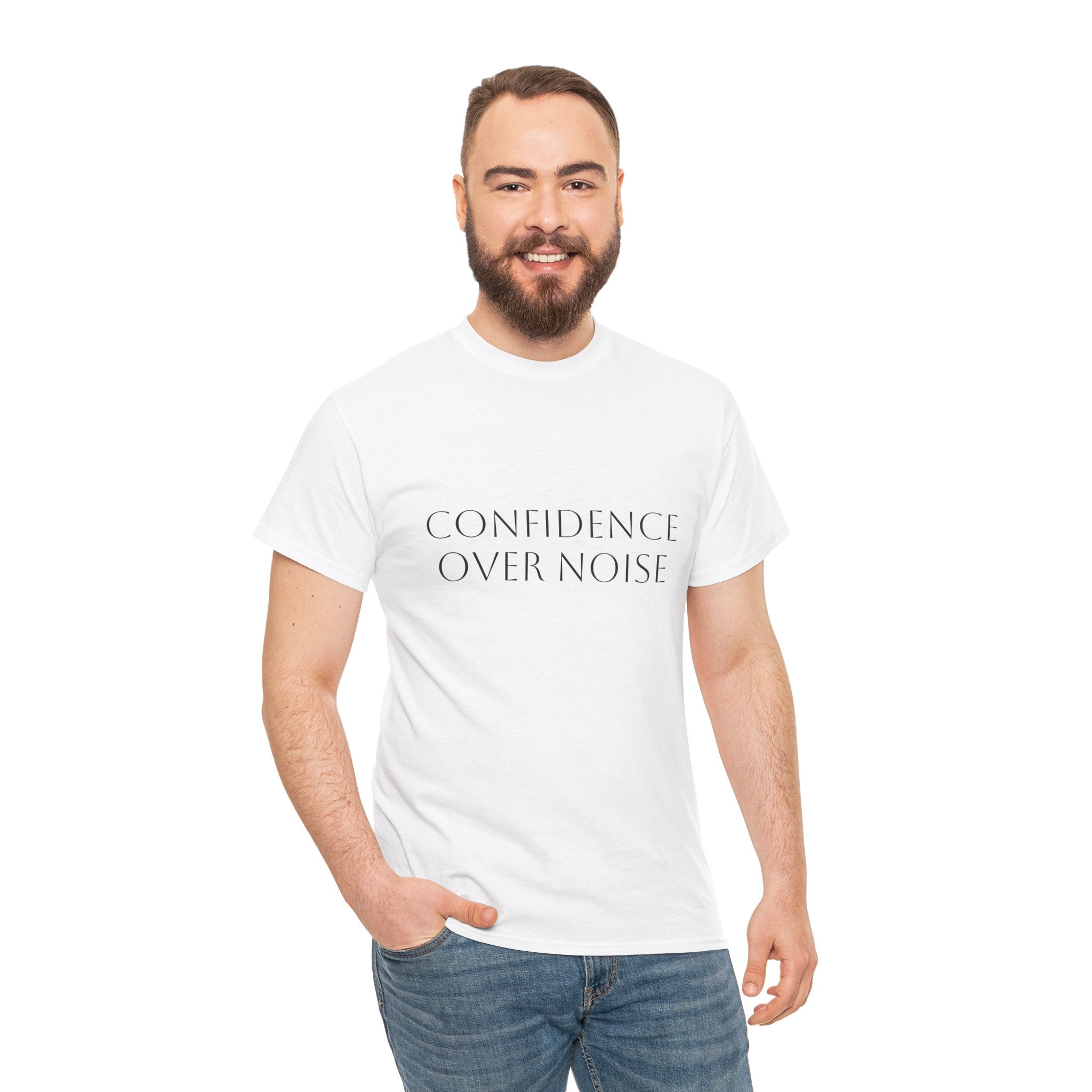 Confidence Over Noise Tee