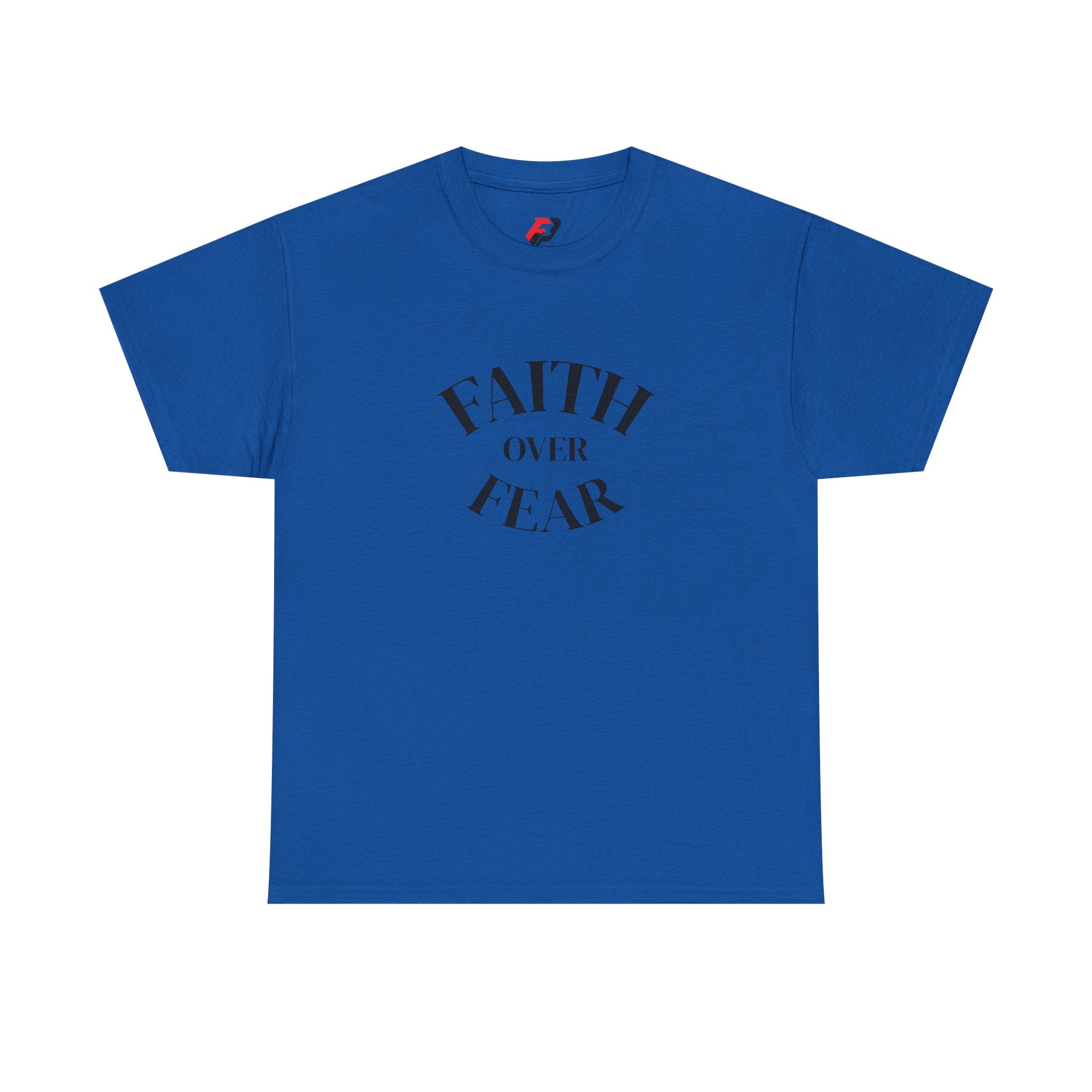 Faith Over Fear T‑Shirt – Inspirational Christian Graphic Tee