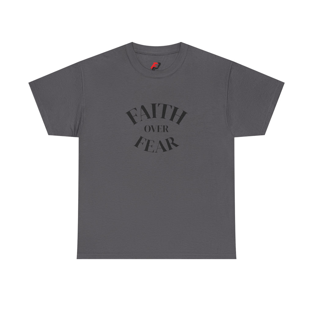 Faith Over Fear T‑Shirt – Inspirational Christian Graphic Tee