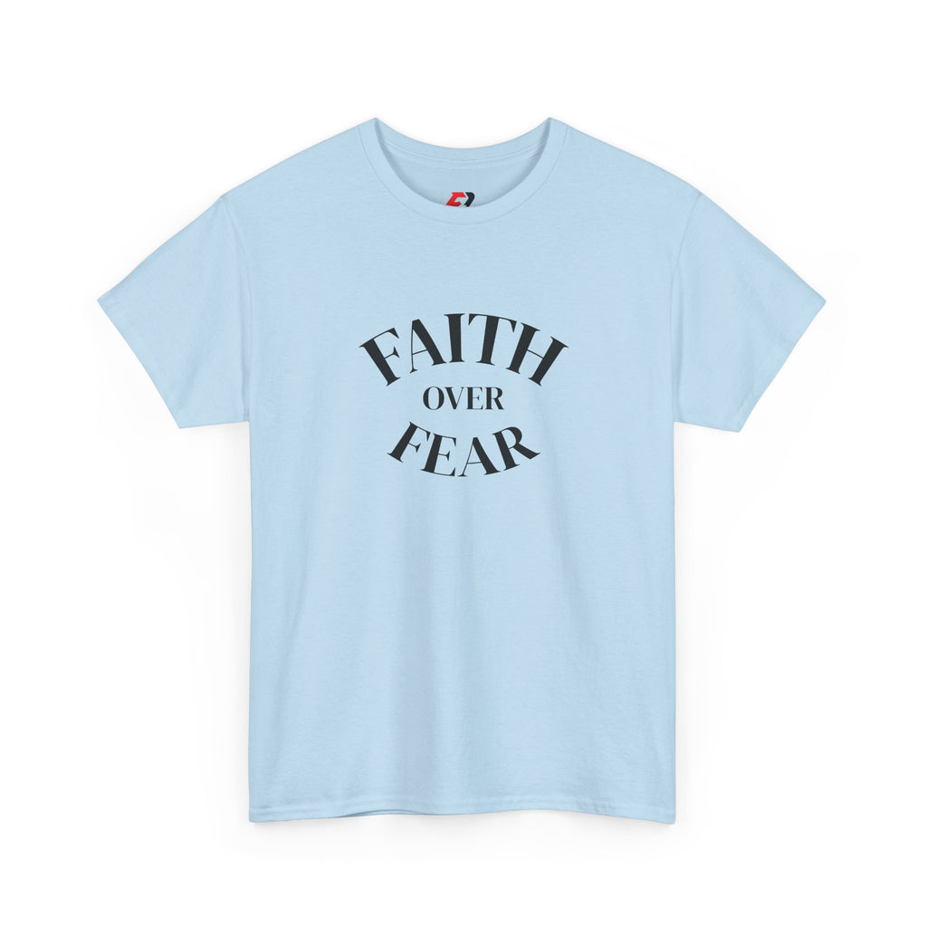 Faith Over Fear T‑Shirt – Inspirational Christian Graphic Tee