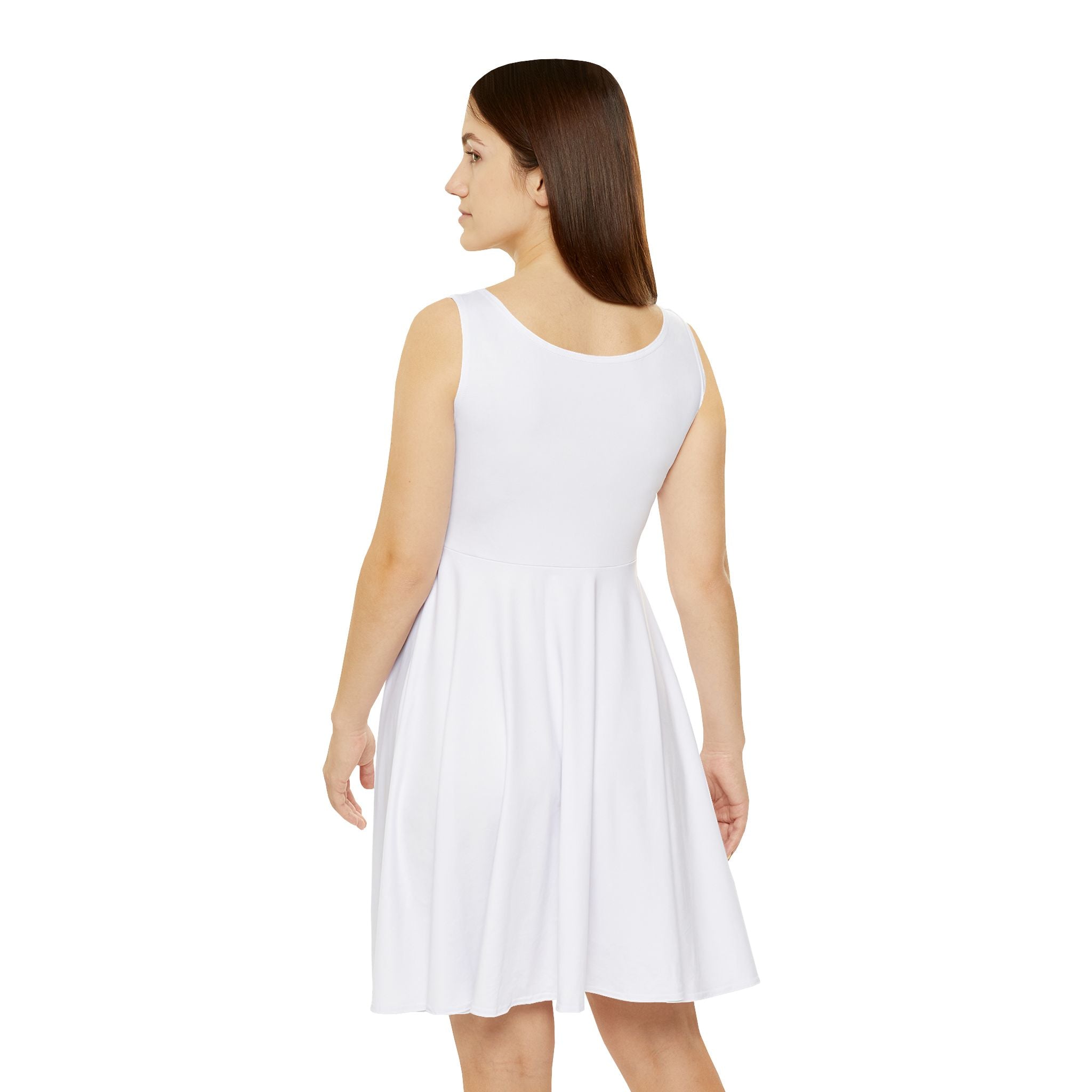 I Grow I Build I Inspire "Pay It Forward" Skater Dress — Women's White